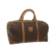 Pre-owned Canvas celine-bags Celine Vintage , Brown , Dames