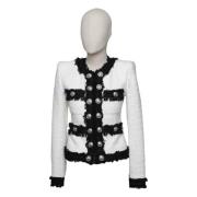 Pre-owned Fabric outerwear Balmain Pre-owned , Black , Dames