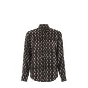 Reguliere shirt met allover patroon John Richmond , Multicolor , Heren