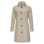 Twill jas met gebreide kraag s.Oliver , Beige , Dames