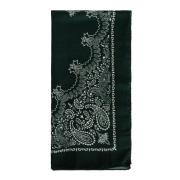 Paisley Bandana Lichtgewicht Britse Stijl Destin , Green , Unisex