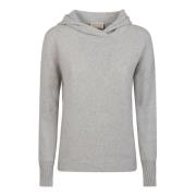 Boxy Sweater Drumohr , Gray , Dames