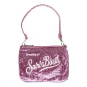 Mini Parisienne Pochette met Rits MC2 Saint Barth , Pink , Dames