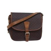 Pre-owned Canvas celine-bags Celine Vintage , Brown , Dames