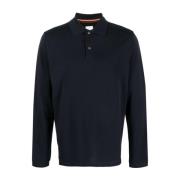 Blauw Gestreept Poloshirt Lange Mouw PS By Paul Smith , Blue , Heren