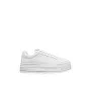 Gedurfde Platform Sneakers Calvin Klein , White , Dames