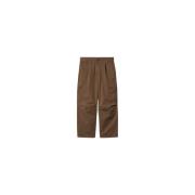 Cargo Pant in Moraga Twill Katoen Carhartt Wip , Brown , Heren