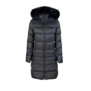 Zwarte Hooded Winterjas Colmar , Black , Dames