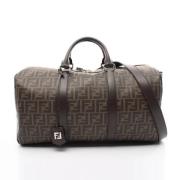 Pre-owned Canvas fendi-bags Fendi Vintage , Black , Dames