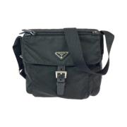 Pre-owned Canvas prada-bags Prada Vintage , Black , Dames