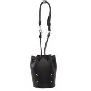 Pre-owned Leather shoulder-bags Maison Margiela Pre-owned , Black , Da...