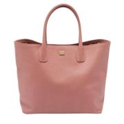 Pre-owned Leather handbags Dolce & Gabbana Pre-owned , Pink , Dames