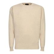 Witte Gebreide Kleding voor Mannen Aw24 Dell'oglio , White , Heren