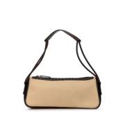 Pre-owned Canvas handbags Gucci Vintage , Beige , Dames