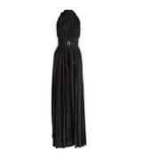 Elegante Tute Jurk voor Vrouwen Simona Corsellini , Black , Dames