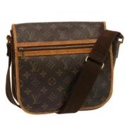 Pre-owned Canvas louis-vuitton-bags Louis Vuitton Vintage , Brown , Da...