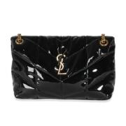 Pre-owned Leather shoulder-bags Yves Saint Laurent Vintage , Black , D...