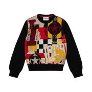 Kids -Crew-neck sweater with multicolored pattern Iceberg , Multicolor...