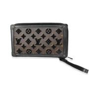 Pre-owned Canvas clutches Louis Vuitton Vintage , Black , Dames