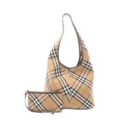 Pre-owned Canvas shoulder-bags Burberry Vintage , Multicolor , Dames