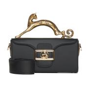 Zwarte Potlood Kat Mini Tas Lanvin , Black , Dames