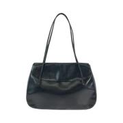 Pre-owned Leather totes Prada Vintage , Black , Dames