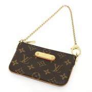 Pre-owned Canvas pouches Louis Vuitton Vintage , Brown , Dames