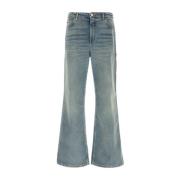 Klassieke Denim Jeans voor Dagelijks Gebruik Courrèges , Blue , Heren