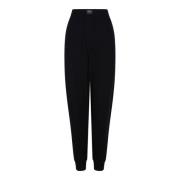 Sportieve Blauwe Gebreide Broek Coperni , Black , Dames