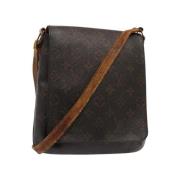 Pre-owned Canvas louis-vuitton-bags Louis Vuitton Vintage , Brown , Da...