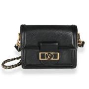 Pre-owned Leather louis-vuitton-bags Louis Vuitton Vintage , Black , D...