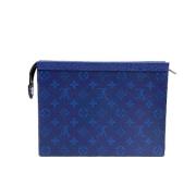 Pre-owned Leather louis-vuitton-bags Louis Vuitton Vintage , Blue , Da...