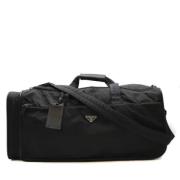 Pre-owned Canvas travel-bags Prada Vintage , Black , Dames