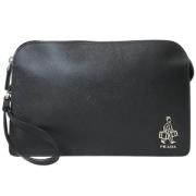 Pre-owned Leather prada-bags Prada Vintage , Black , Dames