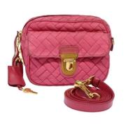 Pre-owned Nylon prada-bags Prada Vintage , Pink , Dames