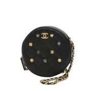 Pre-owned Fabric chanel-bags Chanel Vintage , Black , Dames