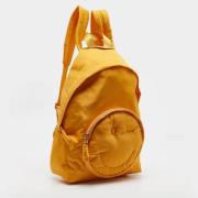 Pre-owned Fabric backpacks Anya Hindmarch Pre-owned , Yellow , Dames