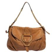 Pre-owned Leather shoulder-bags Dolce & Gabbana Pre-owned , Brown , Da...