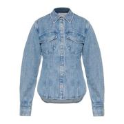 Denim shirt Annie Rag & Bone , Blue , Dames