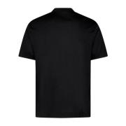 Adelaar Logo Crew Neck T-shirt Emporio Armani , Black , Heren