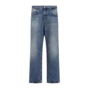 Indigo Blauwe Katoenen Jeans Moderne Stijl Givenchy , Blue , Heren