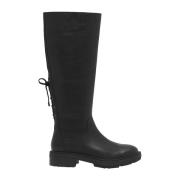 Zwarte rits hoge laarzen Brimfield vrouwen Timberland , Black , Dames