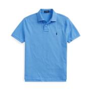 Slim Fit Piqué Polo - Lichtblauw Ralph Lauren , Blue , Heren