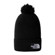 Wollen Baret met Pom Pom The North Face , Black , Dames