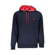 Blauw fleece sweatshirt met capuchon Timberland , Blue , Dames