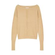 Essential Lurex Sweater Patrizia Pepe , Brown , Dames