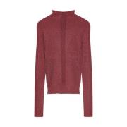 Essential Lurex Sweater Patrizia Pepe , Red , Dames