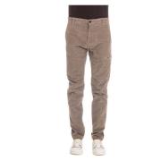 Grijze Corduroy Broek met Ergonomische Pasvorm C.p. Company , Beige , ...