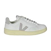 Leren Sneakers met Suède Details Veja , White , Dames