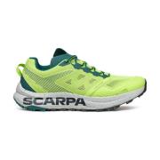 Groene platte schoenen met beschermende demping Scarpa , Green , Heren